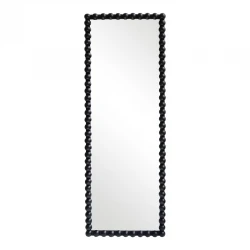 Ledalo pakoworld wood mirror in black shade 45x4.5x130cm Ledalo pakoworld wood mirror in black shade 45x4.5x130cm
