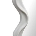 Καθρέπτης Liquid pakoworld pp σε λευκή απόχρωση 26x2.7x39εκ