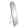 Mirror Lorens Inart black aluminum 46x40x150cm