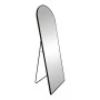 Mirror Lorens pakoworld black aluminum 46x40x150cm