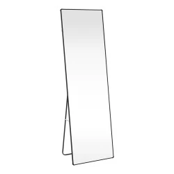 Καθρέπτης Moira pakoworld αλουμίνιο μαύρο 50x28x160εκ