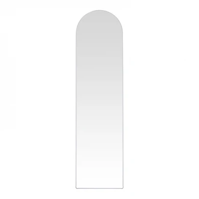 Καθρέπτης Plaza pakoworld αλουμίνιο σε λευκή απόχρωση 40x28x150εκ