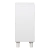 Κομοδίνο Emersi pakoworld MDF σε λευκή απόχρωση 40x32x70εκ