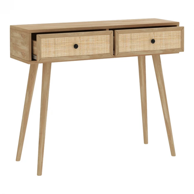 Κονσόλα Oslo pakoworld sonoma 100x29x81εκ