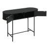 Console Zakro pakoworld MDF-metal in black shade 100x35x75cm