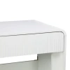 Κονσόλα Zeplen pakoworld λευκό mdf 110x38x75εκ
