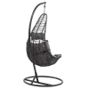 Soleil garden pakoworld swing hanging metal-pp-pillow gray 103x83x200cm