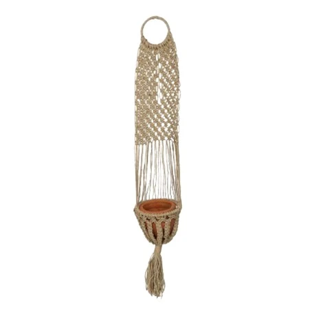 Hanging flower pot Anerial pakoworld natural jute D23x135cm