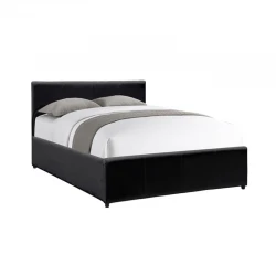 Dellia pakoworld bed with storage space pu black 120x200cm Dellia pakoworld bed with storage space pu black 120x200cm