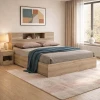 Double bed Olympus pakoworld in light oak colour 160x200
