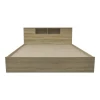 Double bed Olympus pakoworld in light oak colour 160x200
