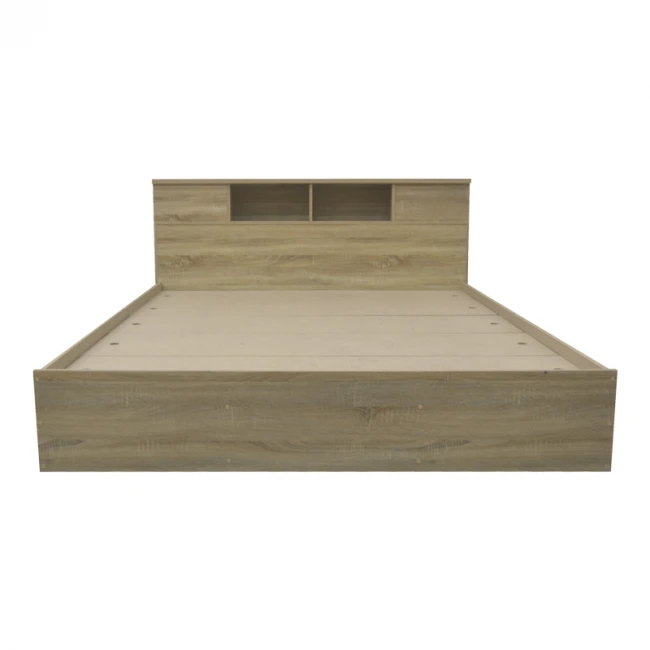 Double bed Olympus pakoworld in light oak colour 160x200