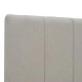 Single bed Rovio pakoworld gray beige fabric 100x200cm