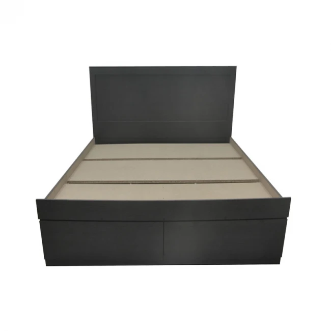 Κρεβάτι Olympus pakoworld με συρτάρι σε wenge απόχρωση 100x200εκ