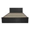 Κρεβάτι Olympus pakoworld με συρτάρι σε wenge απόχρωση 160x200εκ