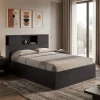 Κρεβάτι  OLYMPUS pakoworld σε χρώμα wenge 120x200εκ