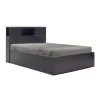 Κρεβάτι  OLYMPUS pakoworld σε χρώμα wenge 120x200εκ