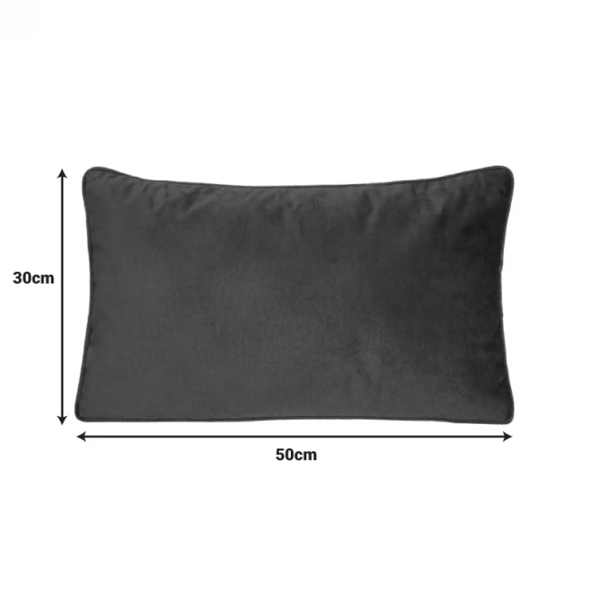 Deco cushion Lubel pakoworld in khaki color 30x50cm
