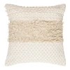 Deco cushion Notika II pakoworld in beige color 40x40cm
