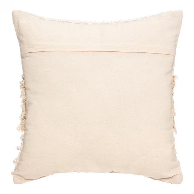 Deco cushion Notika II pakoworld in beige color 40x40cm