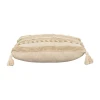 Μαξιλάρι Rozi Inart μπεζ ύφασμα 45x45x2.5εκ