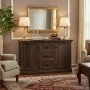 Buffet Mozart pakoworld in walnut color 121x40x76,5cm