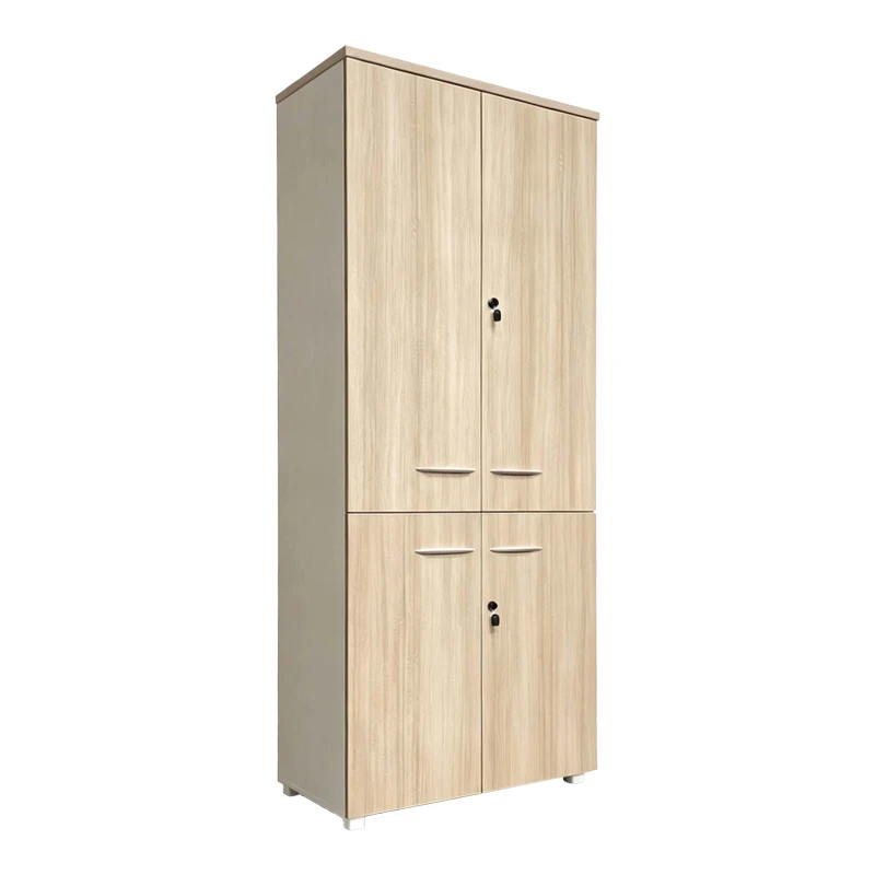 Office cabinet Armadi pakoworld in oak-beige 80x40x200cm