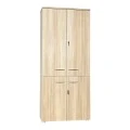 Office cabinet Armadi pakoworld in oak-beige 80x40x200cm