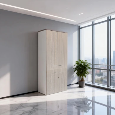 Armadi pakoworld sonoma office cabinet-white 80x40x200cm