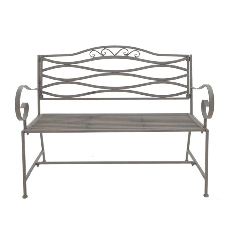 Benko pakoworld metal bench in bronze shade 114x45x95cm