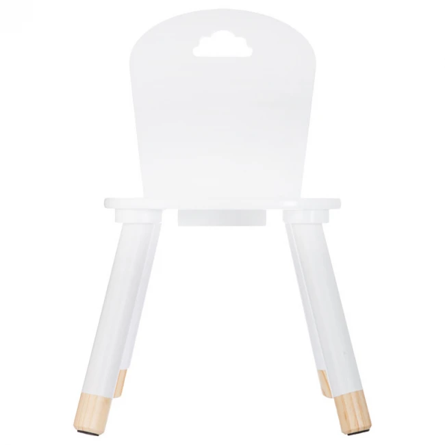 Children's chair Playful pakoworld white 32x31.5x50cm