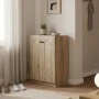 Shoe cabinet Ambera pakoworld sonoma color 60x36.5x81.5cm