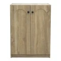 Shoe cabinet Ambera pakoworld sonoma color 60x36.5x81.5cm