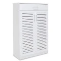 Shoe cabinet Sante pakoworld 20 pairs white 80x37x123cm
