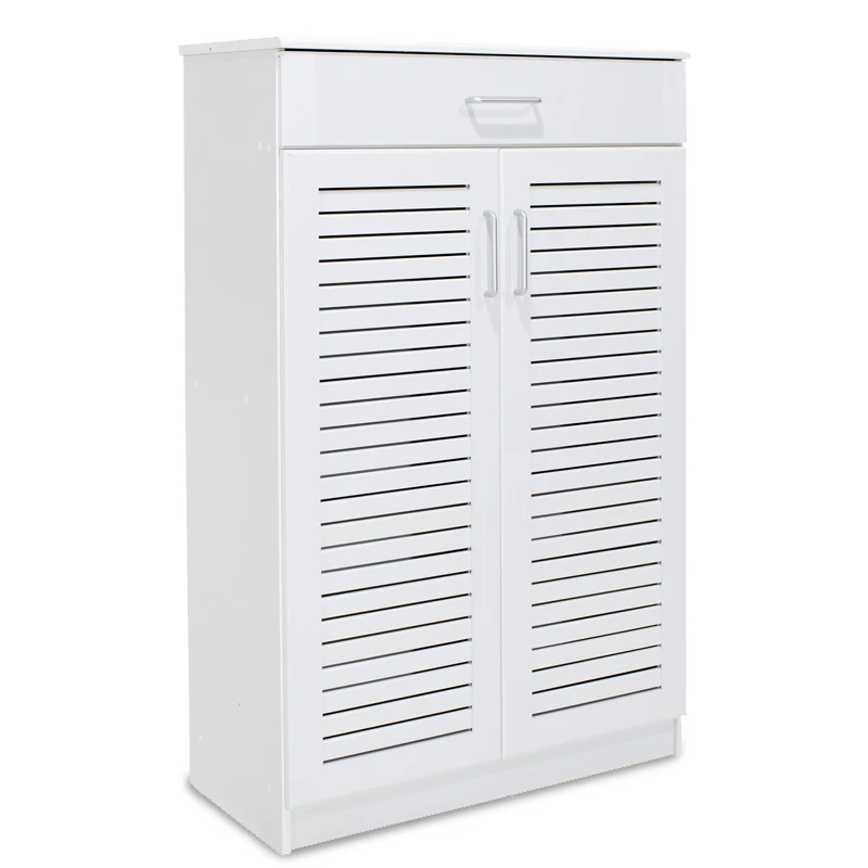 Shoe cabinet Sante pakoworld 20 pairs white 80x37x123cm