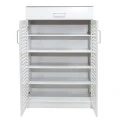 Shoe cabinet Sante pakoworld 20 pairs white 80x37x123cm
