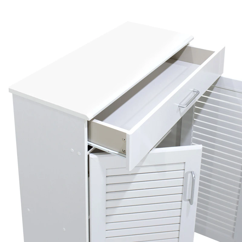 Shoe cabinet Sante pakoworld 20 pairs white 80x37x123cm