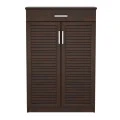 Shoe cabinet Sante pakoworld 20 pairs antique walnut 80x37x123cm