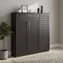 Shoe cabinet Sante pakoworld 30 pairs wenge 120x37x123cm