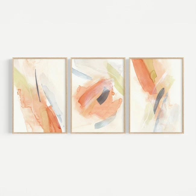 Πίνακας Coris pakoworld τρίπτυχος με ψηφιακή εκτύπωση και πλαίσιο 33x1.5x48εκ