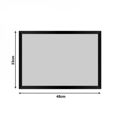 Πίνακας Dineria I pakoworld με ψηφιακή εκτύπωση και πλαίσιο 48x1.5x33εκ