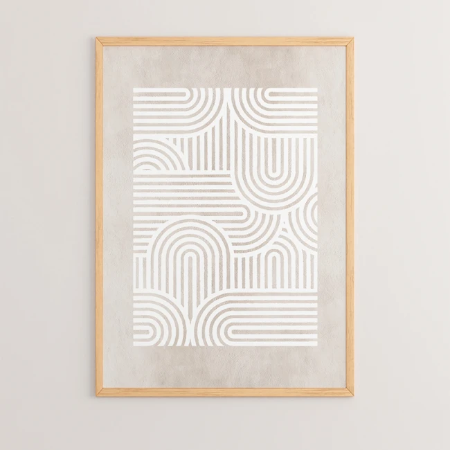 Πίνακας Liny pakoworld με ψηφιακή εκτύπωση και πλαίσιο 33x1.5x48εκ