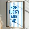 Wall art in frame Luckely pakoworld with digital print 50x2x70cm