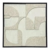 Πίνακας με πλαίσιο Jeire pakoworld λευκό 62x2.5x62εκ