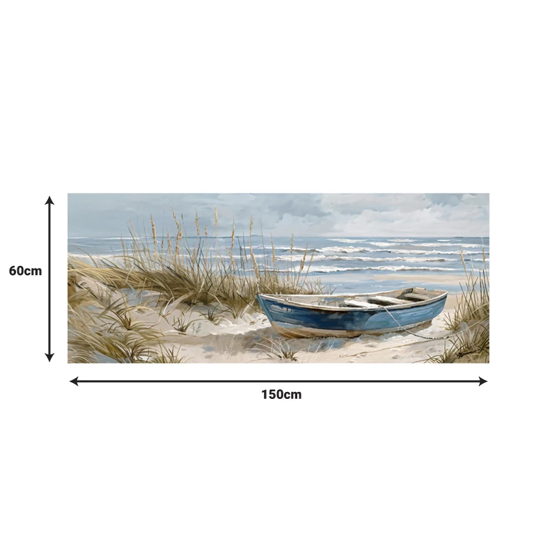 Painting on canvas Barcu I Inart with frame 150x3.5x60cm