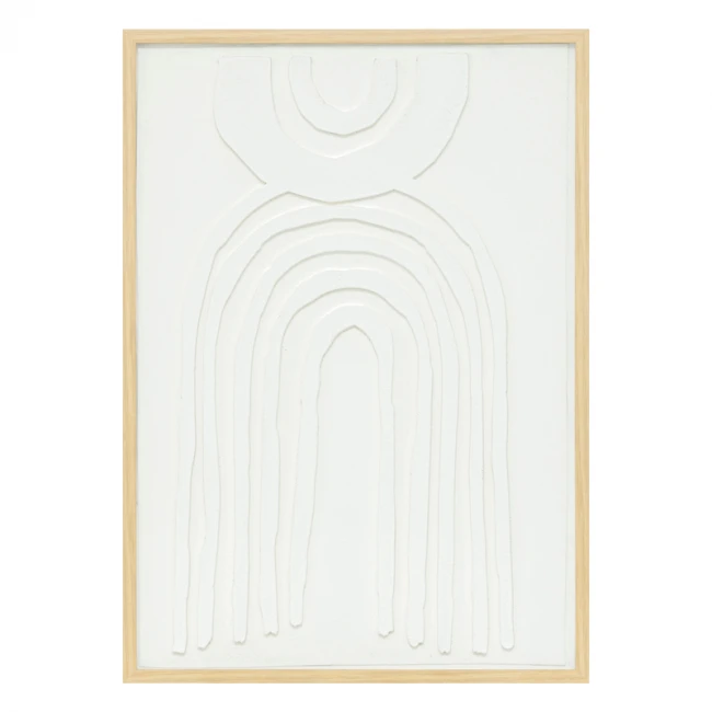 Πίνακας σε καμβά Bobby pakoworld mdf 50x2.6x70εκ