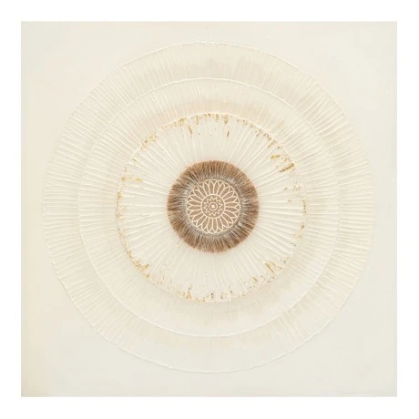 Canvas painting Circled 3D Inart 80x3x80cm