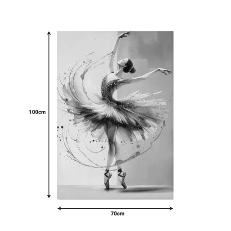 Canvas painting Dancito I 3D Inart 70x2.5x100cm