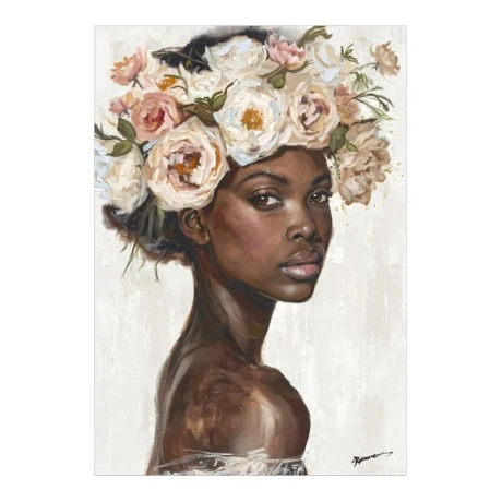 Painting on canvas Fleri Inart 70x3.5x100cm
