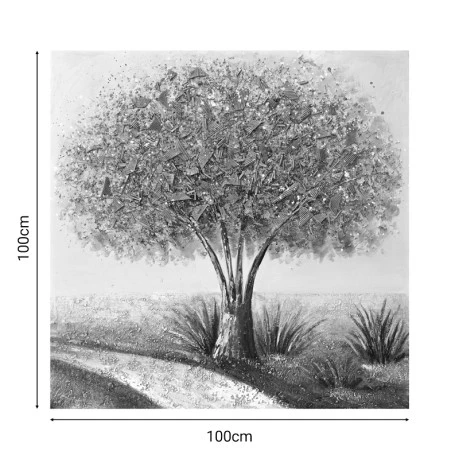 Canvas wall art  Forestree I 3D Inart 100x3x100cm